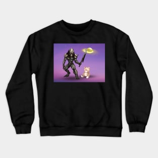 Alien and Teddy Crewneck Sweatshirt